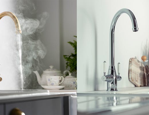 abode hot water tap
